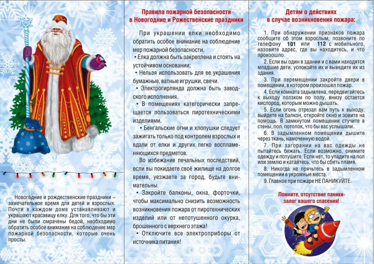 Правила пожарной безопасности в Новогодние и Рождественские праздники. Правила пожарной безопасности в Новогодние и Рождественские праздники.